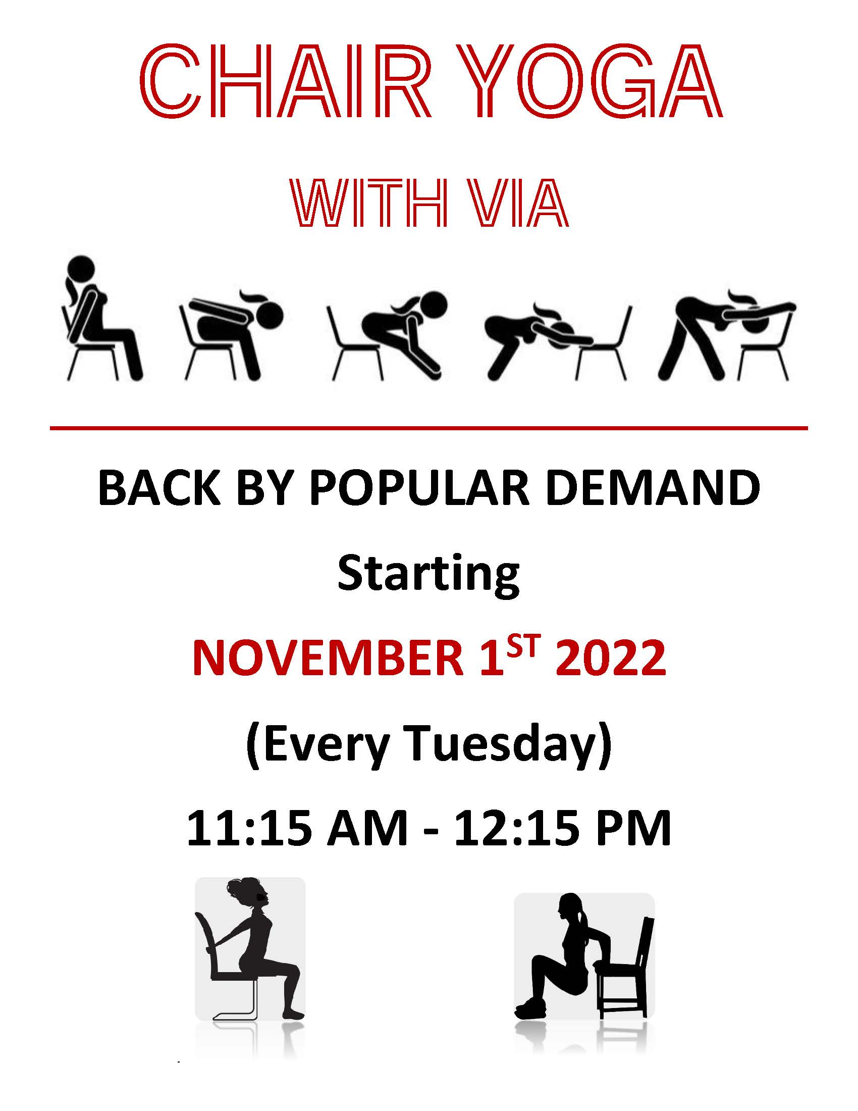 Chair Yoga with Via